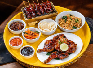 Balinese Rijsttafel at Warung Menjamu Seminyak